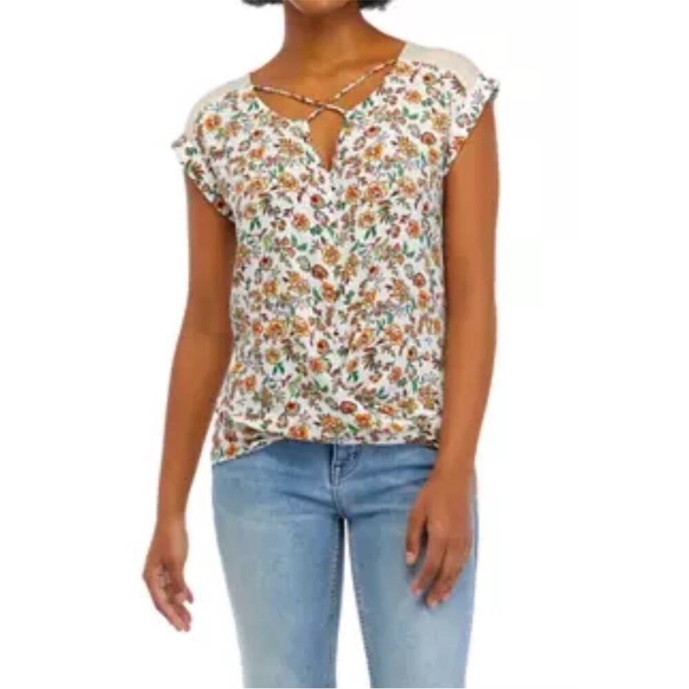 Floral Print Women's Top